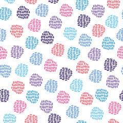 Poster - seamless hand drawn pattern