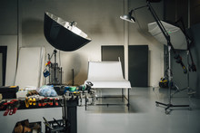 Empty Set In Photography Studio