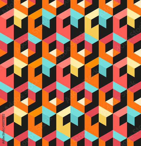 Fotografia Seamless Geometric Pattern
