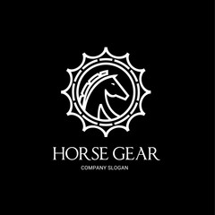 Wall Mural - Horse Logo 