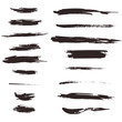 © alexandrakuz - hand drawn set of grunge watercolor brush. vector eps 10