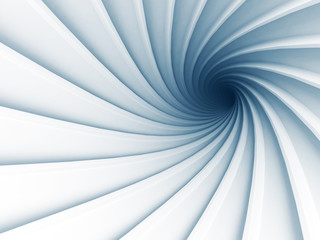 Wall Mural - abstract tunnel architecture light background