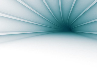 Wall Mural - abstract architecture tunnel with light background