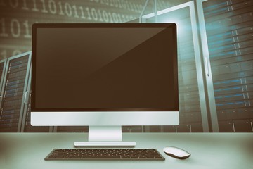 Poster - Composite image of computer screen