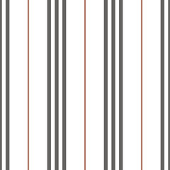 Wall Mural - Vertical thin straight lines seamless pattern. Geometric modern color texture. Fashion traditional abstract design. Classic simple template wallpaper, wrapping, fabric and textile. Vector Illustration