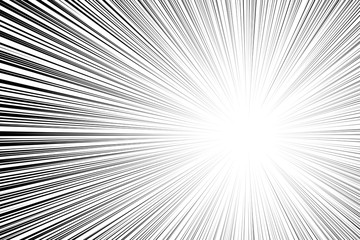 Wall Mural - sun ray or star burst comic radial lines background