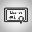 © egorvector - License to drive icon