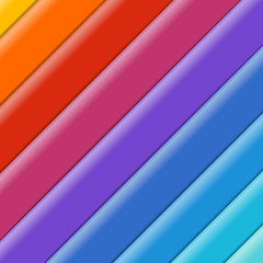 Poster - Abstract background of color paper sheets. Template for a text