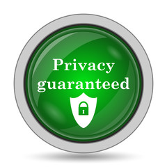 Poster - Privacy guaranteed icon