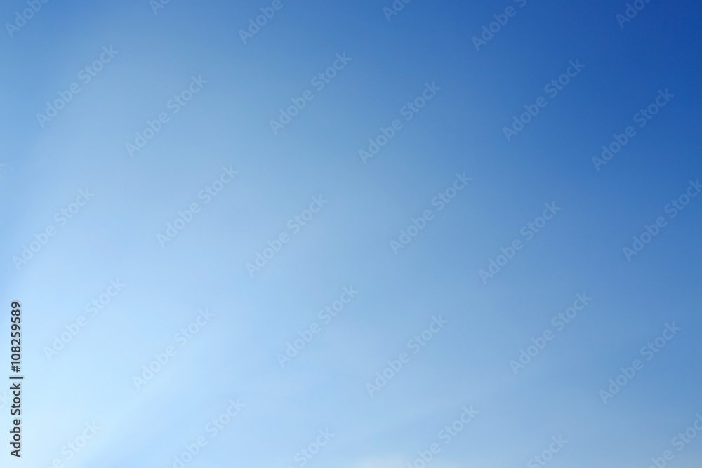 clear blue sky background - obrazy, fototapety, plakaty 