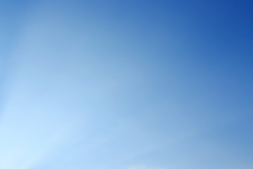 clear blue sky background