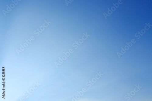 clear blue sky background