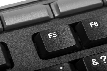 Poster - Electronic collection - detail computer key f5