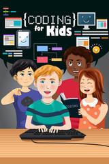 Poster - Coding for Kids Poster