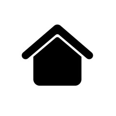 home black simple icon