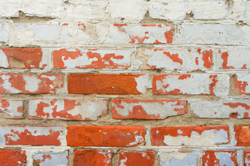 Brick texture with scratches and cracks