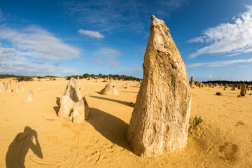 pinnacles park in west australia