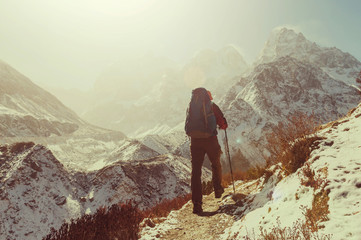 Sticker - Hike in Himalayas