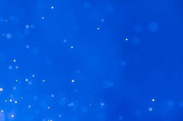 Wall Mural - bright blue abstract backgrounds with bokeh