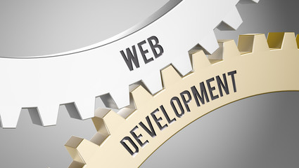 Poster - web development / Cogwheel