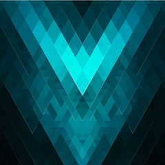 Poster - Abstract polygon background in modern style. Soft color transitions create a mesh.
