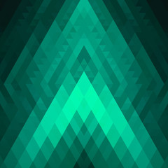 Poster - Abstract grid mosaic background. Creative design templates