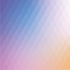 Poster - Beautiful abstract geometric style background with soft color tones.