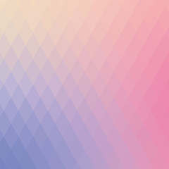 Poster - Beautiful abstract geometric style background with soft color tones.