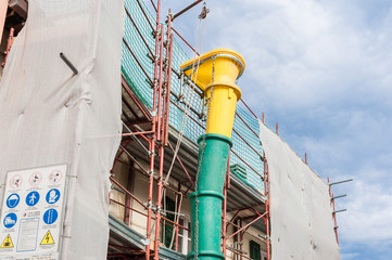 Scaffold building