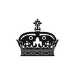 © juliars - A royal crown icon, simple style