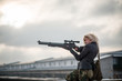 © stelmaht - Sniper girl