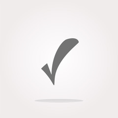 Poster - Check Icon Vector. Check Icon Object. Check Icon Picture. Check Icon Image. Check Icon Graphic. Check Icon Art. Check Icon Drawing
