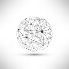 Poster - Networks - Globe Design