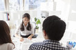 © Monet - Real estate agency corresponds the young couple