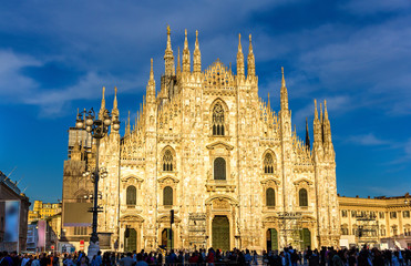 Wall Mural - View of Milan Cathedral - Italy