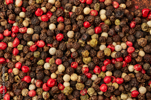 Naklejka dekoracyjna Pepper spice texture