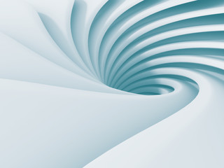 Wall Mural - white tube hole tunnel background