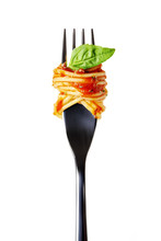 Fork With Spaghetti