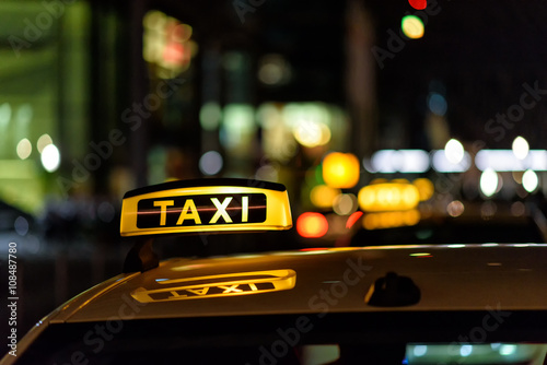 Plakat Taxi