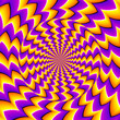 Orange spin illusion