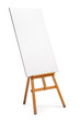 © Ljupco Smokovski - Vertical shot of a blank canvas on an easel