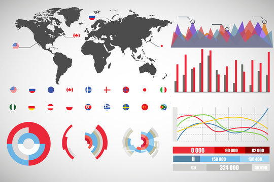 Info graphics vector