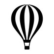 Hot air balloon / ballooning ride flat icon for apps and websites