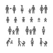 © svetlana gorshkova - Family and friends icon set