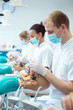 © Photographee.eu - Students of medicine in dental cabinet