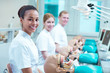 © Photographee.eu - Happy future dentists at school