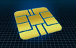 Smartcard chip in 3d