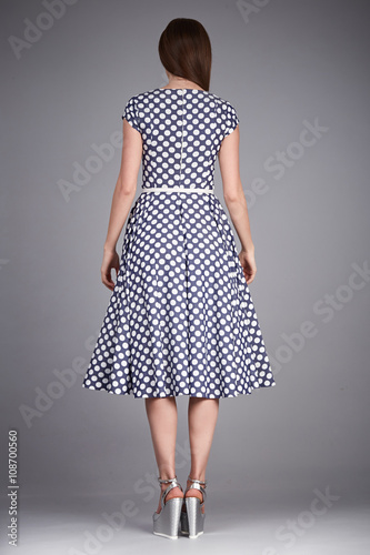 Catalog of fashion clothes for business woman mom casual office style meeting wa Poster