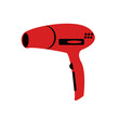 red hair dryer