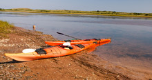 Orange Kayak